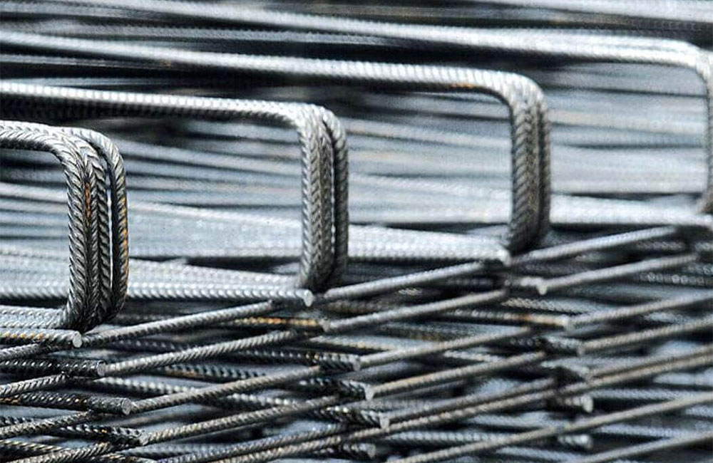 Bended steel welded wire mesh
