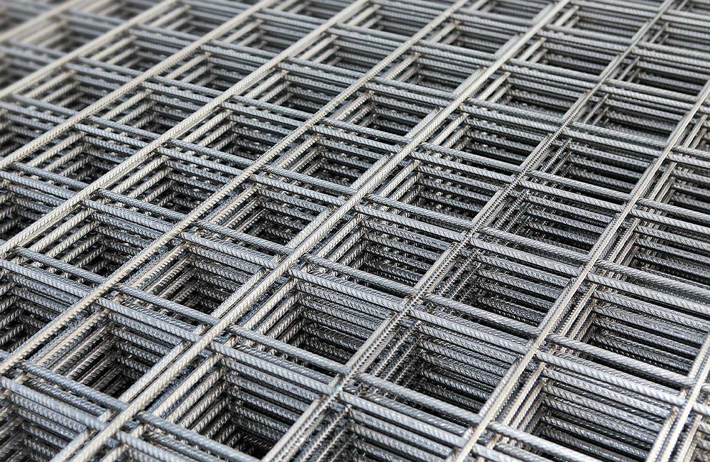 Ribbed steel welded wire mesh